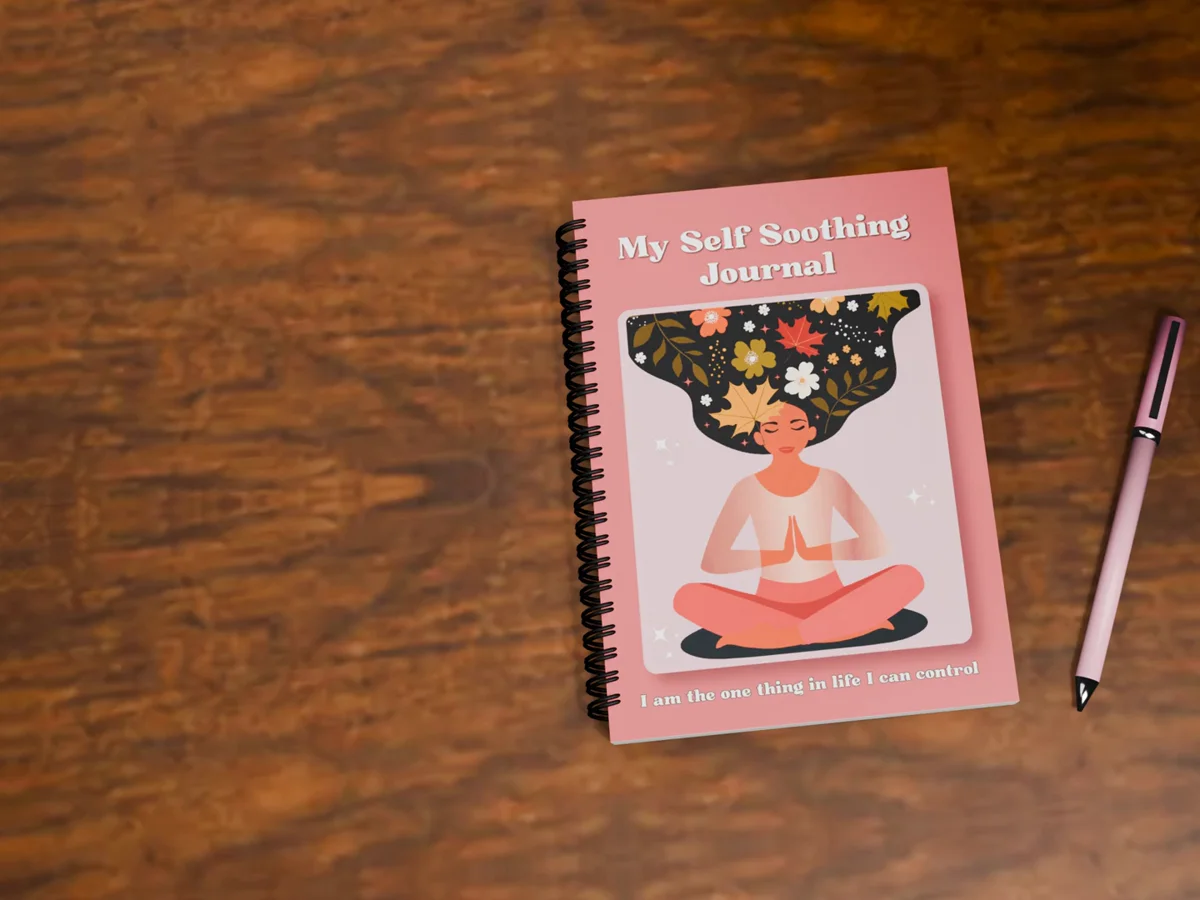 Poster frame for video 1 of Self-Soothing Journal (A5, wire-bound, lies flat)